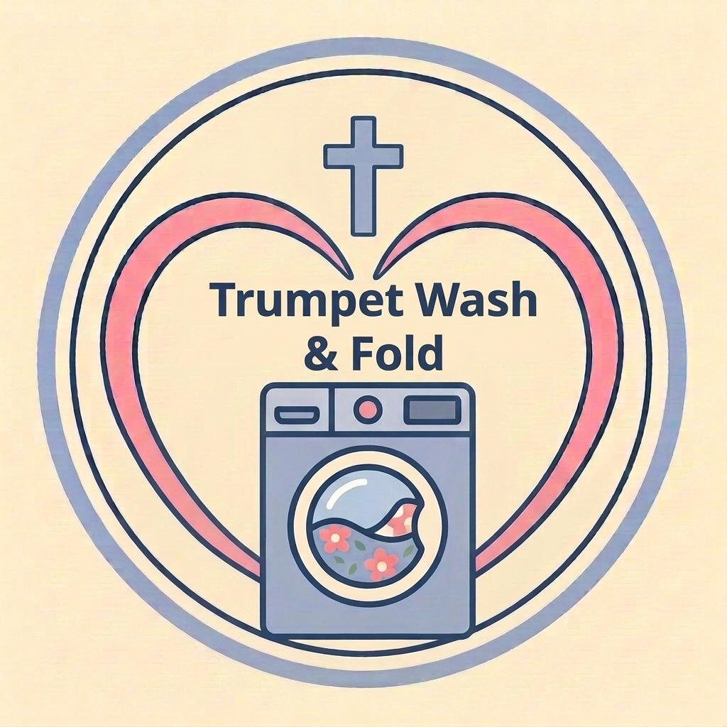 Trumpet Wash & Fold logo